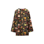 La DoubleJ Mini Supreme Swing Dress in Botticelli Black