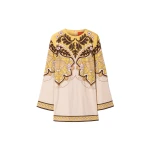 La DoubleJ Mini Supreme Swing Dress in Spells Yellow
