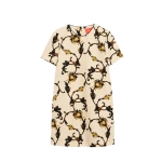 La DoubleJ Mini Swing Dress in Buttercup White at Coveti