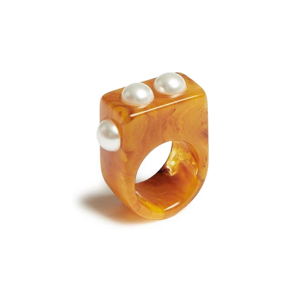 La DoubleJ Nefertiti Ring in Rust | Rings | Coveti