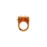 La DoubleJ Nefertiti Ring in Rust | Rings | Coveti