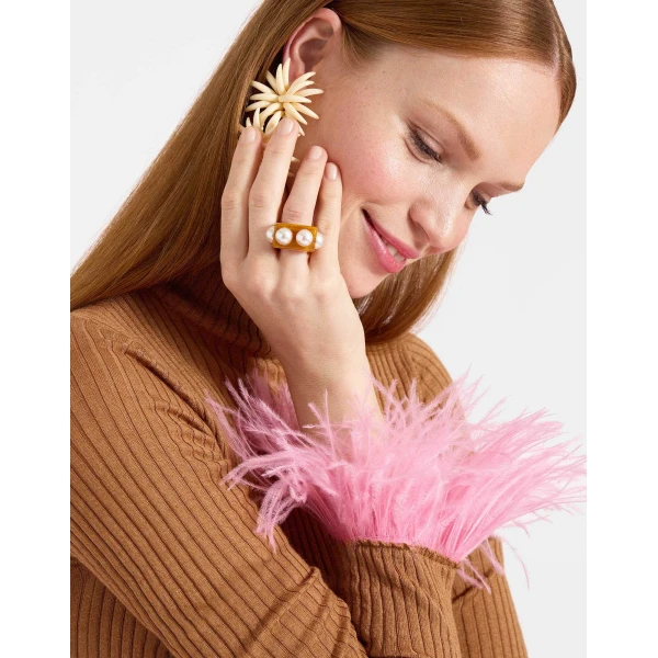 La DoubleJ Nefertiti Ring in Rust | Rings | Coveti