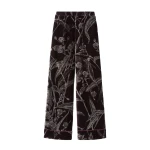 La DoubleJ Pajama Pants in Bamboo Burgundy | Pants | Coveti
