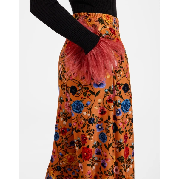 La DoubleJ Palazzo Pants in Botticelli Rust | Wide leg pants | Coveti