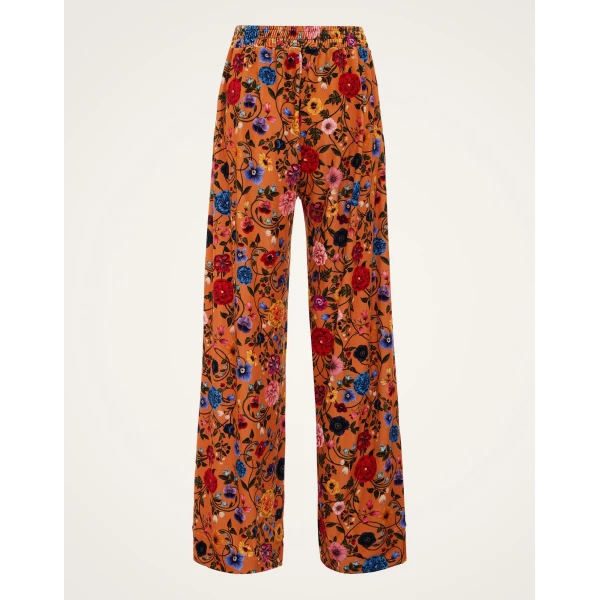 La DoubleJ Palazzo Pants in Botticelli Rust | Wide leg pants | Coveti