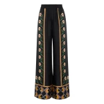 La DoubleJ Palazzo Pants in Dazed Black | Wide leg pants | Coveti
