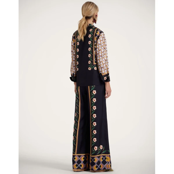 La DoubleJ Palazzo Pants in Dazed Black | Wide leg pants | Coveti