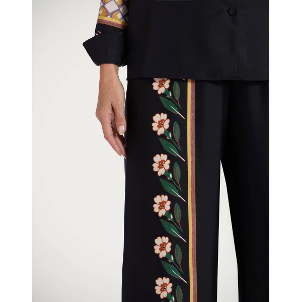 La DoubleJ Palazzo Pants in Dazed Black | Wide leg pants | Coveti