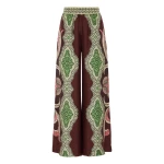 La DoubleJ Palazzo Pants in Portal Brown