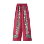 La DoubleJ Palazzo Pants in Regalia Red