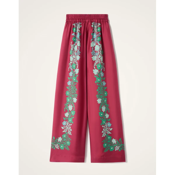La DoubleJ Palazzo Pants in Regalia Red, view 5