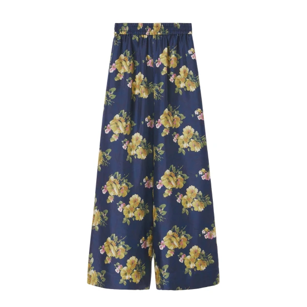 La DoubleJ Palazzo Pants in Riptide Midnight Blue | Wide leg pants | Coveti