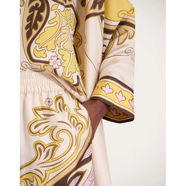 La DoubleJ Palazzo Pants in Spells Yellow | Wide leg pants | Coveti