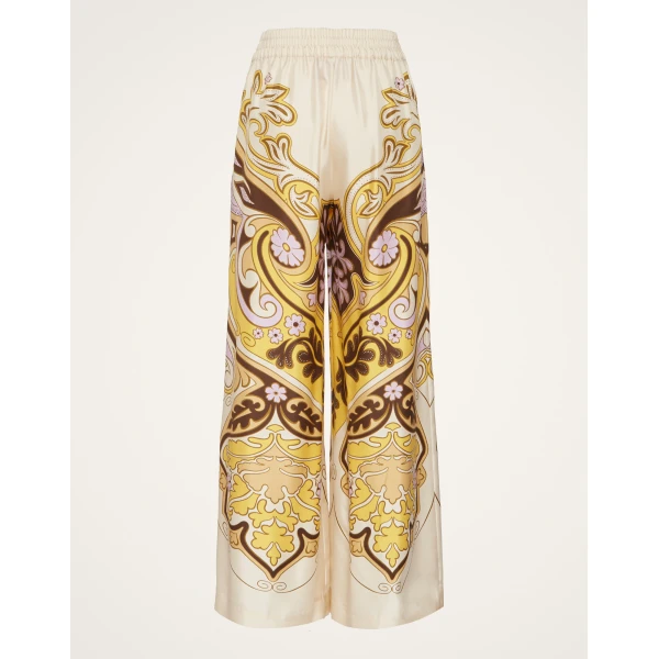 La DoubleJ Palazzo Pants in Spells Yellow | Wide leg pants | Coveti