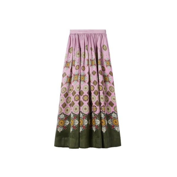 Palme D'Or Skirt in Nucleus Dusty Pink