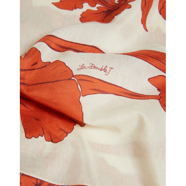 La DoubleJ Pareo in Iris Dark Orange, view 5