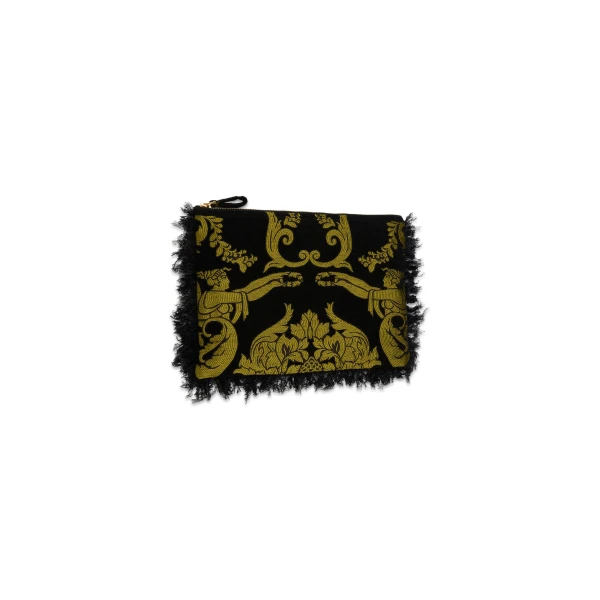 La DoubleJ Party Pochette in Cherubs Black, view 3