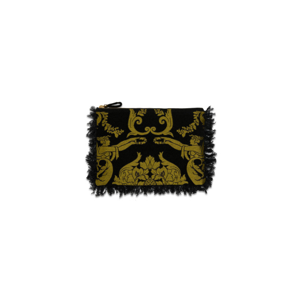 La DoubleJ Party Pochette in Cherubs Black at Coveti