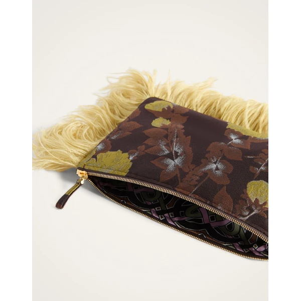La DoubleJ Party Pochette in Devon Brown, view 5