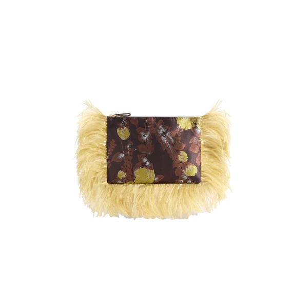La DoubleJ Party Pochette in Devon Brown at Coveti