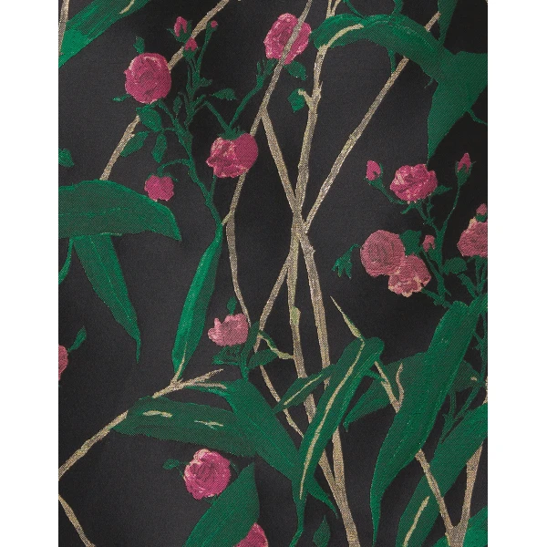 La DoubleJ Pencil Skirt in Bamboo Black, view 6