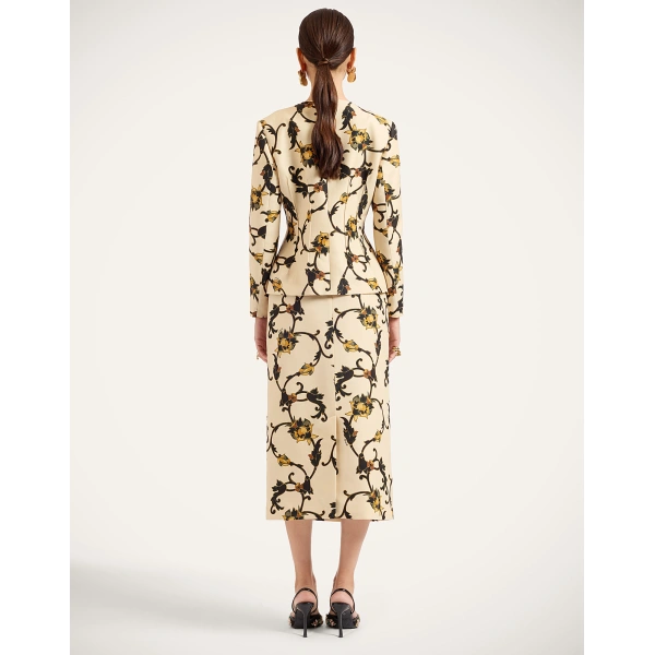 La DoubleJ Pencil Skirt in Buttercup White | Pencil Skirts | Coveti