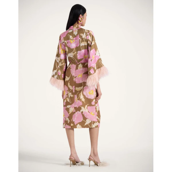 La DoubleJ Pencil Skirt in Sylph Khaki, view 3