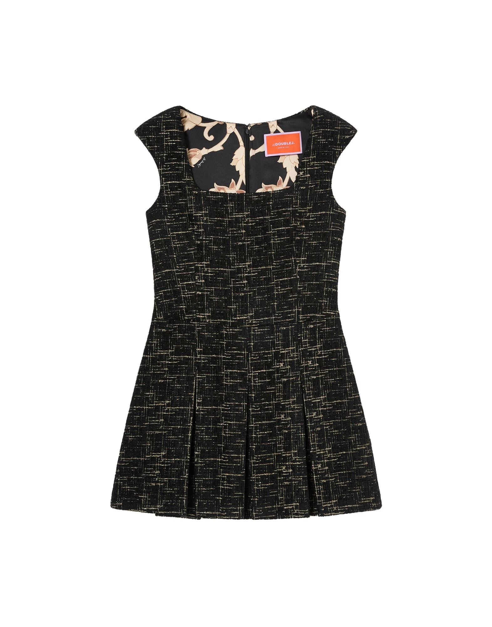 La DoubleJ Pixie Dress in Bicolor Black at Coveti La DoubleJ Pixie Dress in Bicolor Black at Coveti