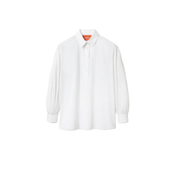 La DoubleJ Poet Shirt in White