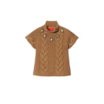 La DoubleJ Portrait Top in Brown