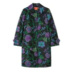 La DoubleJ Precious Coat in Botanical Black at Coveti