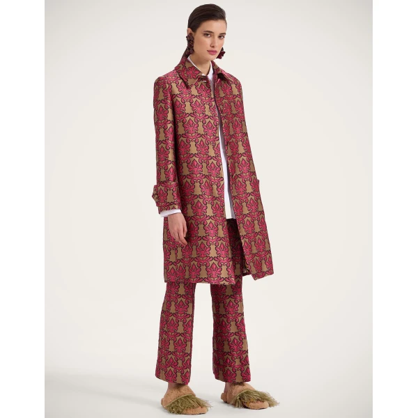 La DoubleJ Precious Coat in Herald Fuchsia, view 4