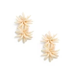 La DoubleJ Primavera Earrings in Ivory