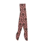 La DoubleJ Printed Tights in Oltrarno Pink at Coveti