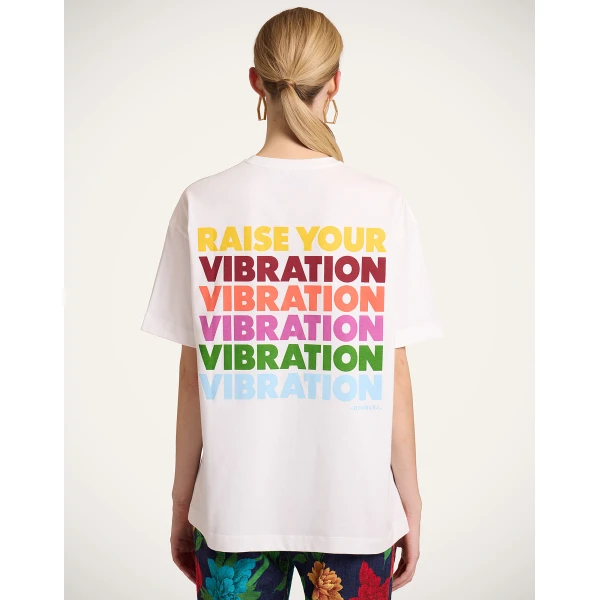 La DoubleJ Raise Your Vibration T-Shirt in Print | T-shirts | Coveti