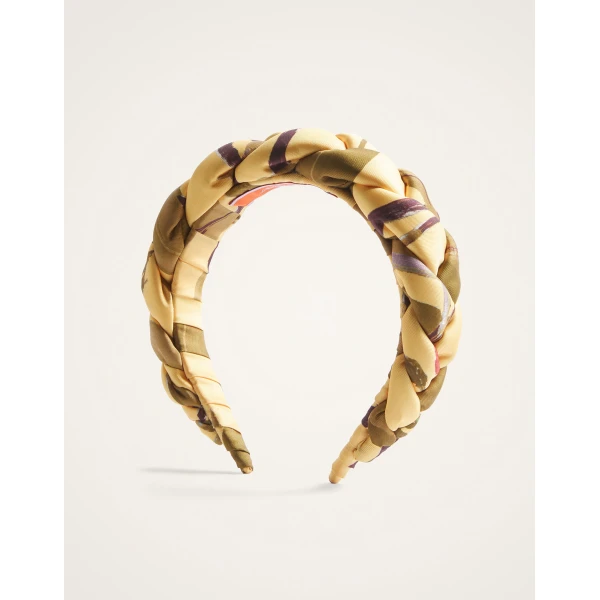 La DoubleJ Rapunzel Headband in Bamboo Yellow, view 5
