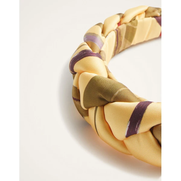 La DoubleJ Rapunzel Headband in Bamboo Yellow, view 6