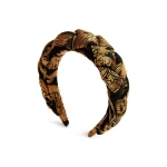 La DoubleJ Rapunzel Headband in Cherubs Black at Coveti
