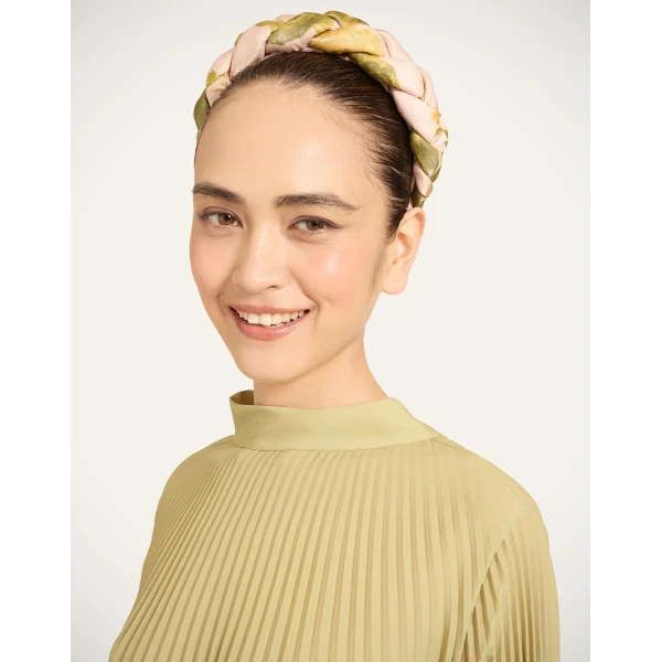 La DoubleJ Rapunzel Headband in Coven Pink at Coveti
