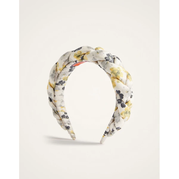 La DoubleJ Rapunzel Headband in Cupid White, view 4