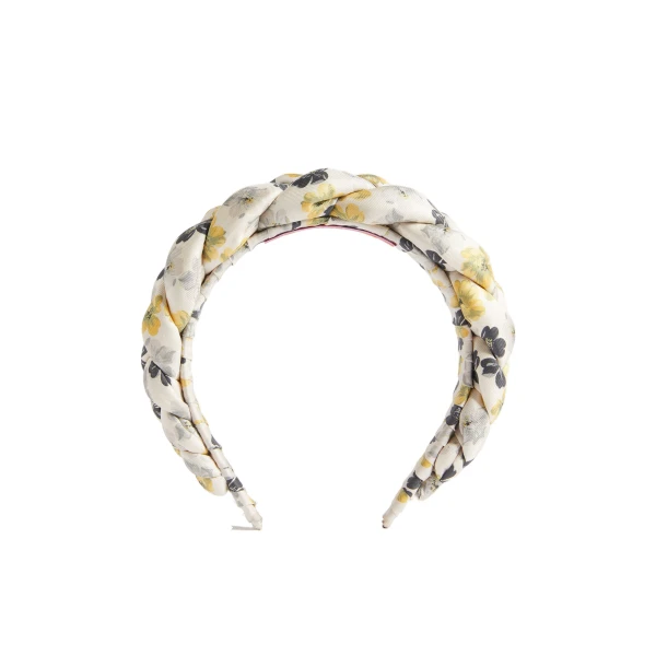 La DoubleJ Rapunzel Headband in Cupid White at Coveti