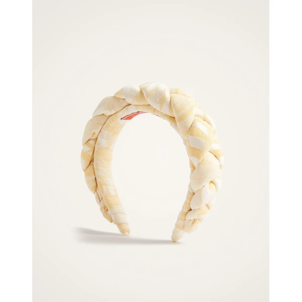 La DoubleJ Rapunzel Headband in Iris Yellow, view 4