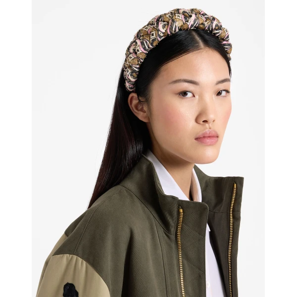 La DoubleJ Rapunzel Headband in Jive Pink at Coveti