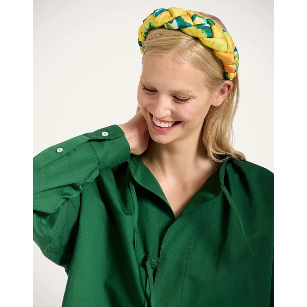 La DoubleJ Rapunzel Headband in Zesty Yellow at Coveti