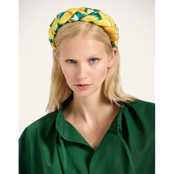 La DoubleJ Rapunzel Headband in Zesty Yellow at Coveti