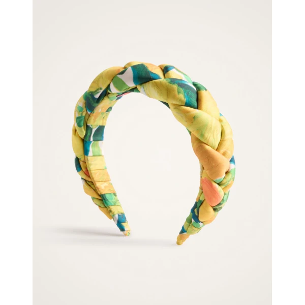 La DoubleJ Rapunzel Headband in Zesty Yellow at Coveti
