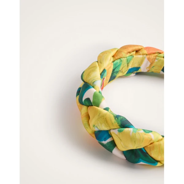 La DoubleJ Rapunzel Headband in Zesty Yellow at Coveti