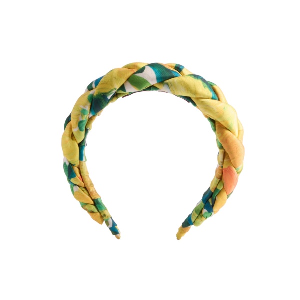 La DoubleJ Rapunzel Headband in Zesty Yellow at Coveti
