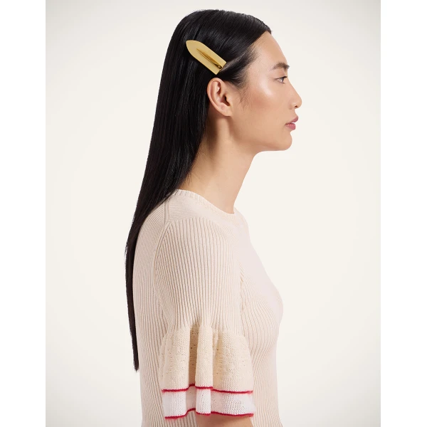 La DoubleJ Salon Clip in Light Yellow, view 3