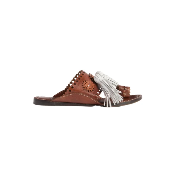 Sandy Slides in Brown